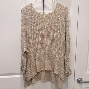 Coastal Grandma Sweater | Oatmeal